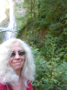 Lori at the Falls